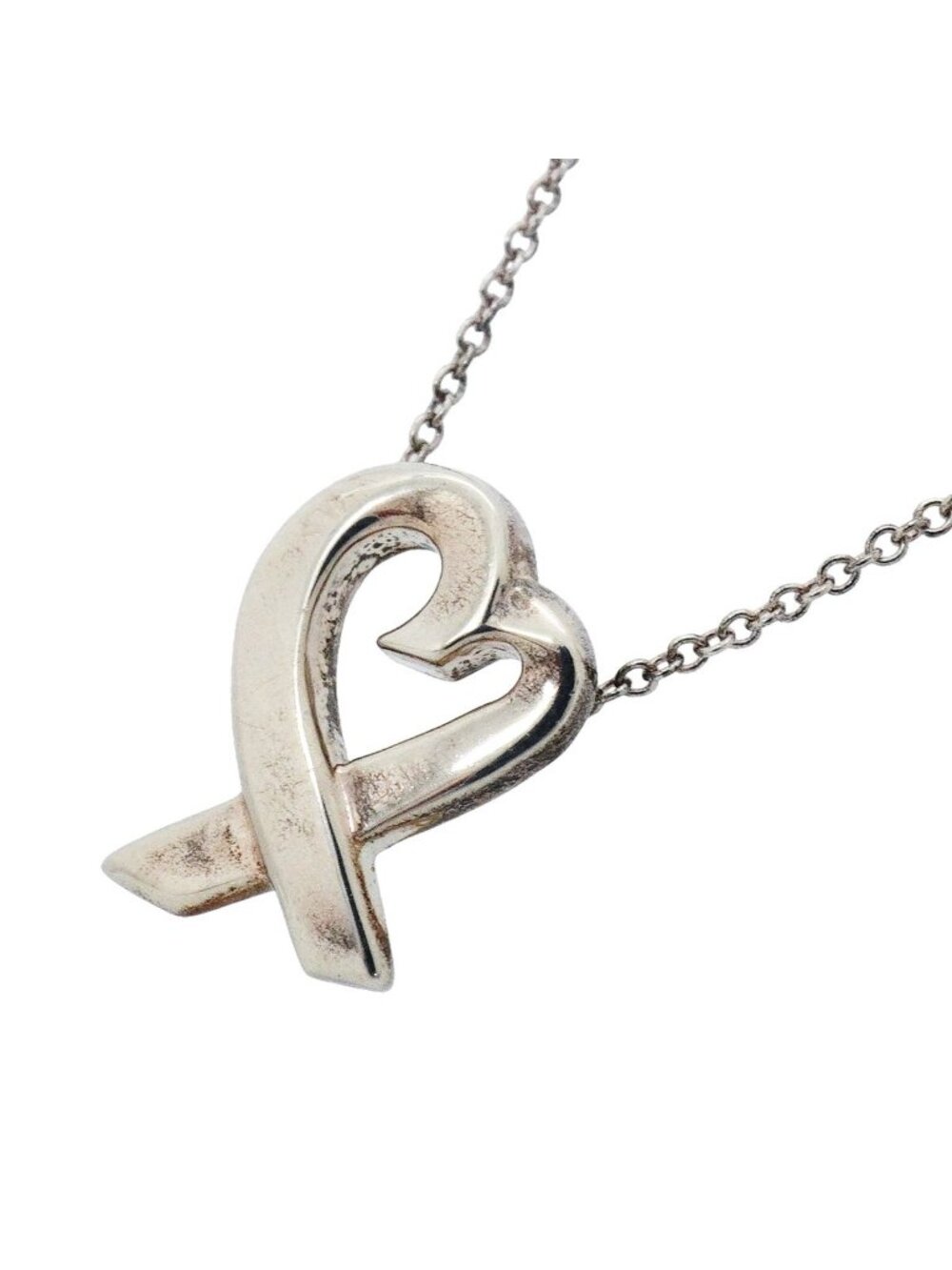 Tiffany & Co Necklace Loving Heart 925 Sterling Silver